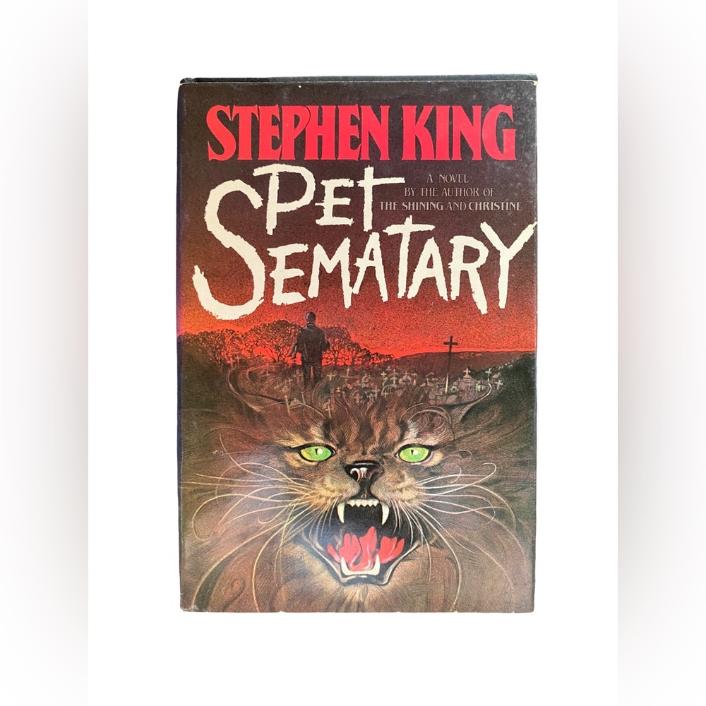 Pet Sematary by Stephen King (1983, First‎ Edition Hardcover)